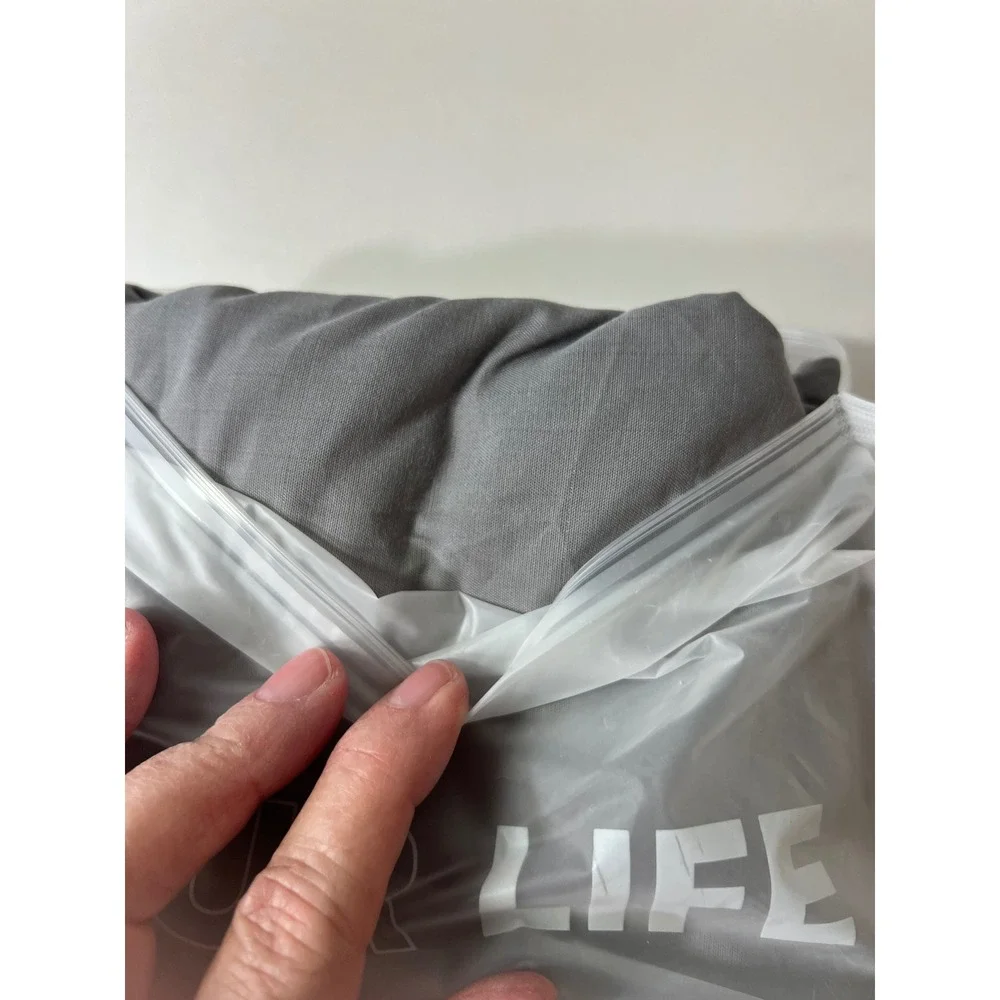 The Grounding Co Full Size Fitted Sheet Gray Earthing Conductive FS-GRY-137203